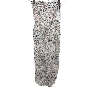 Japna Floral Strapless Jumpsuit With Lightweight & Flowy Design